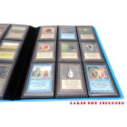 Docsmagic.de Pro-Player 9-Pocket Album Light Blue - 360 Card Binder - MTG - PKM - YGO - Sammelalbum Hellblau