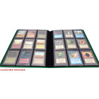 Docsmagic.de Pro-Player 9-Pocket Album Dark Green - 360 Card Binder - MTG - PKM - YGO - Sammelalbum Dunkelgrün