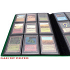 Docsmagic.de Pro-Player 9-Pocket Album Dark Green - 360 Card Binder - MTG - PKM - YGO - Sammelalbum Dunkelgrün