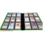 Docsmagic.de Pro-Player 9-Pocket Album Light Green - 360 Card Binder - MTG - PKM - YGO - Sammelalbum Hellgrün