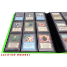 Docsmagic.de Pro-Player 9-Pocket Album Light Green - 360 Card Binder - MTG - PKM - YGO - Sammelalbum Hellgrün