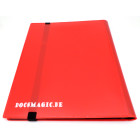 Docsmagic.de Pro-Player 9-Pocket Album Red - 360 Card Binder - MTG - PKM - YGO - Sammelalbum Rot