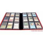 Docsmagic.de Pro-Player 9-Pocket Album Red - 360 Card Binder - MTG - PKM - YGO - Sammelalbum Rot