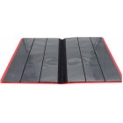 Docsmagic.de Pro-Player 9-Pocket Album Red - 360 Card Binder - MTG - PKM - YGO - Sammelalbum Rot