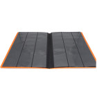 Docsmagic.de Pro-Player 9-Pocket Album Orange - 360 Card Binder - MTG - PKM - YGO - Sammelalbum