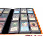 Docsmagic.de Pro-Player 9-Pocket Album Orange - 360 Card Binder - MTG - PKM - YGO - Sammelalbum