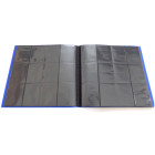 Docsmagic.de Pro-Player 12-Pocket Playset Album Dark Blue - 480 Card Binder - MTG - PKM - YGO - Sammelalbum Dunkelblau