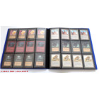Docsmagic.de Pro-Player 12-Pocket Playset Album Dark Blue - 480 Card Binder - MTG - PKM - YGO - Sammelalbum Dunkelblau