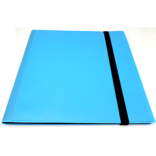 Docsmagic.de Pro-Player 12-Pocket Playset Album Light Blue - 480 Card Binder - MTG - PKM - YGO - Sammelalbum Hellblau