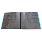 Docsmagic.de Pro-Player 12-Pocket Playset Album Light Blue - 480 Card Binder - MTG - PKM - YGO - Sammelalbum Hellblau