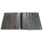 Docsmagic.de Pro-Player 12-Pocket Playset Album Dark Green - 480 Card Binder - MTG - PKM - YGO - Sammelalbum Dunkelgrün
