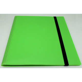 Docsmagic.de Pro-Player 12-Pocket Playset Album Light Green - 480 Card Binder - MTG - PKM - YGO - Sammelalbum Hellgrün