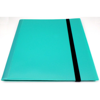 Docsmagic.de Pro-Player 12-Pocket Playset Album Mint - 480 Card Binder - MTG - PKM - YGO - Sammelalbum Aqua