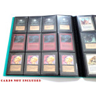 Docsmagic.de Pro-Player 12-Pocket Playset Album Mint - 480 Card Binder - MTG - PKM - YGO - Sammelalbum Aqua