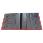 Docsmagic.de Pro-Player 12-Pocket Playset Album Red - 480 Card Binder - MTG - PKM - YGO - Sammelalbum Rot