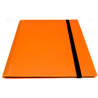 Docsmagic.de Pro-Player 12-Pocket Playset Album Orange - 480 Card Binder - MTG - PKM - YGO - Sammelalbum