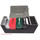 Docsmagic.de Premium Magnetic Tray Long Box Black Small - Card Deck Storage - Kartenbox Aufbewahrung Transport Schwarz