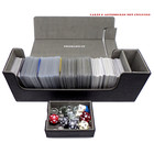 Docsmagic.de Premium Magnetic Tray Long Box Black Medium...