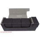 Docsmagic.de Premium Magnetic Tray Long Box Black Medium - Card Deck Storage - Kartenbox Aufbewahrung Transport Schwarz