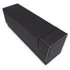 Docsmagic.de Premium Magnetic Tray Long Box Black Medium - Card Deck Storage - Kartenbox Aufbewahrung Transport Schwarz