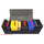 Docsmagic.de Premium Magnetic Tray Long Box Black Medium - Card Deck Storage - Kartenbox Aufbewahrung Transport Schwarz