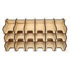 Docsmagic.de Card Holder - 18-Compartment 1500+ Standard Cards - Kartenhalter