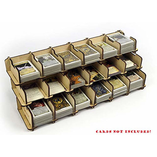 Docsmagic.de Card Holder - 18-Compartment 1500+ Mini Cards - Kartenhalter