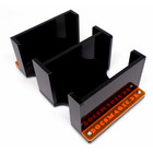 Docsmagic.de Card Holder - 2-Compartment Black 260+ Standard Cards - Kartenhalter Schwarz