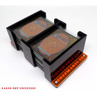 Docsmagic.de Card Holder - 2-Compartment Black 260+ Standard Cards - Kartenhalter Schwarz