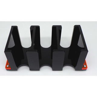 Docsmagic.de Card Holder - 3-Compartment Black 310+ Mini Cards - Kartenhalter Schwarz