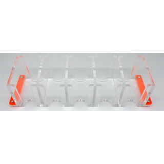 Docsmagic.de Card Holder - 5-Compartment Clear 520+ Mini Cards - Kartenhalter Durchsichtig