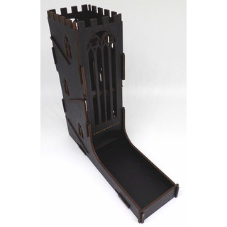Docsmagic.de Dice Tower Black Castle - Würfelturm Schwarzes Schloss