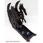 Docsmagic.de Dice Tower Dragon Black  - Würfelturm Schwarzer Drache