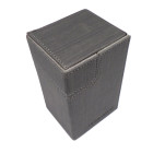 Docsmagic.de Premium Magnetic Tray Box (80) Silver + Deck Divider - MTG - PKM - YGO - Kartenbox Silber