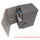 Docsmagic.de Premium Magnetic Tray Box (80) Silver + Deck Divider - MTG - PKM - YGO - Kartenbox Silber