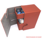 Docsmagic.de Premium Magnetic Tray Box (80) Copper + Deck Divider - MTG - PKM - YGO - Kartenbox Kupfer
