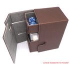 Docsmagic.de Premium Magnetic Tray Box (80) Brown + Deck...