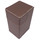 Docsmagic.de Premium Magnetic Tray Box (80) Brown + Deck Divider - MTG - PKM - YGO - Kartenbox Braun