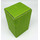 Docsmagic.de Premium Magnetic Tray Box (80) Light Green + Deck Divider - MTG - PKM - YGO - Kartenbox Hellgrün