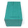 Docsmagic.de Premium Magnetic Tray Box (80) Mint + Deck Divider - MTG - PKM - YGO - Kartenbox Aqua