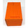 Docsmagic.de Premium Magnetic Tray Box (80) Orange + Deck Divider - MTG - PKM - YGO - Kartenbox Orange