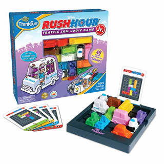 ThinkFun Rush Hour Junior Traffic Jam Logic Game and STEM Toy