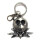 Nightmare Before Christmas Pewter Key Ring: Jack Skellington
