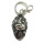 Ghost Rider Head Pewter Key Chain