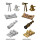 WizKids Deep Cuts Unpainted Miniatures - Navigators Pack