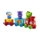 Fisher-Price Silly Safari Rattle & Roll Animal Train,...