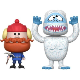 Funko Holiday Vynl.! Rudolph - Bumbles & Yukon Cornelius 2-Pack Vinyl Figures 10cm