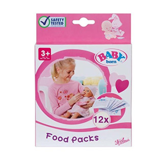 Zapf 779170 - Baby born Nahrung, 12 Beutel