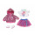 Zapf Creation 827147 Baby Born City Deluxe Style 43cm rosa, weiß, Mint