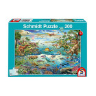 Schmidt Spiele Puzzle 56253 Entdecke die Dinosaurier,...